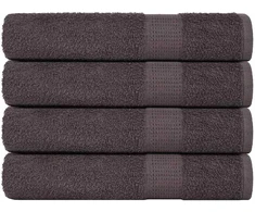 Rankšluostis Pirties rankšluosčiai, FROGN, 4 vnt., antracito spalvos, 80x200 cm, 360 g/m²