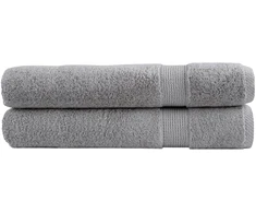 Rankšluostis Pirties rankšluosčiai, SOLUND, 2vnt., pilki, 80x200cm, 600g/m²