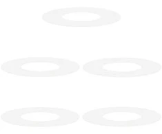 tinkamas plokštiems medžio žiedams 5 pcs Balta Ø30 / 60 cm
