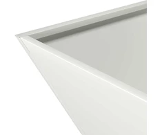 Sodo vazonas 5 pcs Balta 35 x 35 x 15 cm