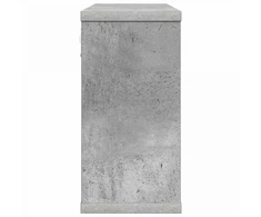 Plaukiojančios lentynos 2 vnt. Betono pilka 80 x 15 x 30 cm