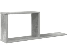 Plaukiojančios lentynos Betono pilka 80 x 15 x 30 cm