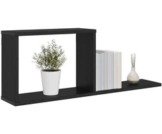 Plaukiojančios lentynos Juodojo ąžuolo 80 x 15 x 30 cm
