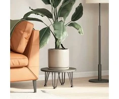 Kavos staliuko kojelės, 4 vnt., natūralus plienas, 20 cm, tvirtas plienas