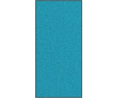 Durų kilimėlis Cianas ir Juodas 120 x 250 cm Poliamidas ir PVC