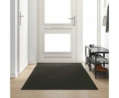 Durų kilimėlis Kita Juoda 120 x 250 cm Poliamidas ir PVC