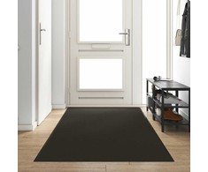Durų kilimėlis Kita Juoda 120 x 400 cm Poliamidas ir PVC