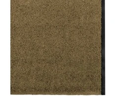 Durų kilimėlis Ruda ir juoda 120 x 400 cm 100% poliamidas