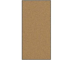 Durų kilimėlis Kremas ir juoda 120 x 250 cm Poliamidas ir PVC
