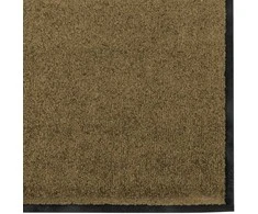 Durų kilimėlis Ruda ir juoda 120 x 250 cm 100% poliamidas