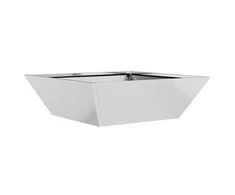Sodo vazonas 5 pcs Sidabro 50 x 50 x 15 cm Cinkuota plienas
