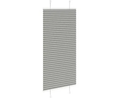 Plisuota žaliuze antracitas 55x100 cm audinio plotis 54,4 cm