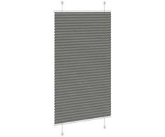 Plisuota žaliuze antracitas 70x100 cm audinio plotis 69,4 cm