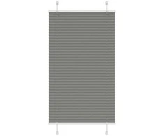 Plisuota žaliuze antracitas 75x150 cm audinio plotis 74,4 cm