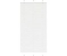 plisuota žaliuze balta 105x200 cm audinio plotis 104,4 cm