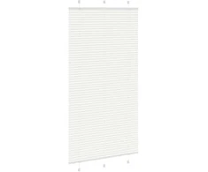 plisuota žaliuze balta 105x200 cm audinio plotis 104,4 cm