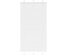 plisuota žaliuze balta 110x200 cm audinio plotis 109,4 cm