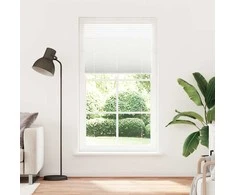 plisuota žaliuze balta 110x200 cm audinio plotis 109,4 cm