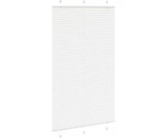plisuota žaliuze balta 115x200 cm audinio plotis 114,4 cm
