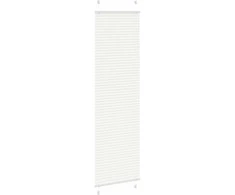 plisuota žaliuze balta 55x200 cm audinio plotis 54,4 cm
