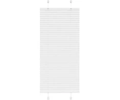 Plisuota žaliuze balta 60x100 cm audinio plotis 59,4 cm