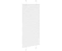 plisuota žaliuze balta 60x150 cm audinio plotis 59,4 cm