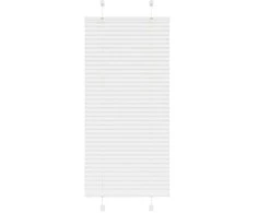 Plisuota žaliuze balta 65x150 cm audinio plotis 64,4 cm