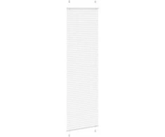 plisuota žaliuze balta 65x200 cm audinio plotis 64,4 cm