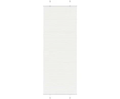 plisuota žaliuze balta 75x200 cm audinio plotis 74,4 cm