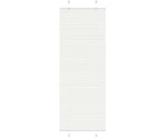 Plisuota žaliuze balta 80x200 cm audinio plotis 79,4 cm