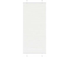 plisuota žaliuze balta 85x200 cm audinio plotis 84,4 cm
