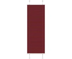 Plisuota žaliuze Bordo raudona 40x150 cm Audinio plotis 39,4 cm