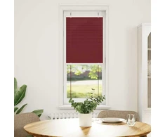 Plisuota žaliuze Bordo raudona 40x150 cm Audinio plotis 39,4 cm