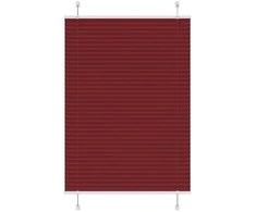 Plisuota žaliuze Bordo raudona 85x150 cm Audinio plotis 84,4 cm