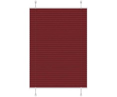 Plisuota žaliuze Bordo raudona 90x150 cm Audinio plotis 89,4 cm