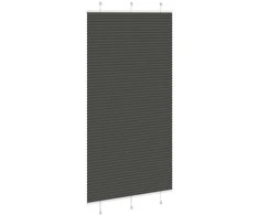 Plisuota žaliuze juoda 100x200 cm audinio plotis 99,4 cm