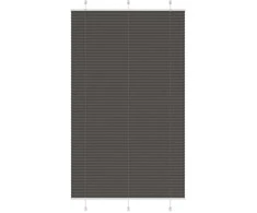 Plisuota žaliuze juoda 120x200 cm audinio plotis 119,4 cm