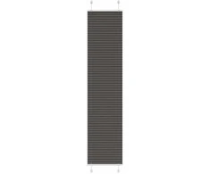 Plisuota žaliuze juoda 40x200 cm audinio plotis 39,4 cm