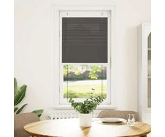Plisuota žaliuze juoda 60x150 cm audinio plotis 59,4 cm
