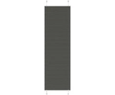 Plisuota žaliuze juoda 60x200 cm audinio plotis 59,4 cm