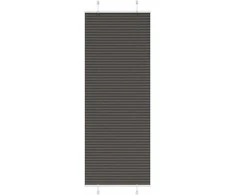 Plisuota žaliuze juoda 70x200 cm audinio plotis 69,4 cm