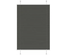 Plisuota žaliuze juoda 95x150 cm audinio plotis 94,4 cm