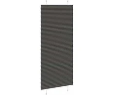 Plisuota žaliuze juoda 95x200 cm audinio plotis 94,4 cm