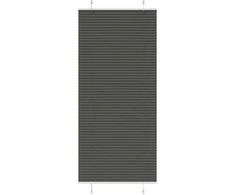 Plisuota žaliuze juoda 95x200 cm audinio plotis 94,4 cm