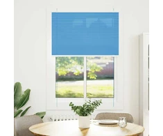 Plisuota žaliuze mėlyna 95x150 cm Audinio plotis 94,4 cm