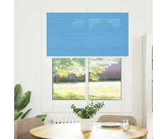 Plisuota žaliuzės mėlyna 105x150 cm Audinio plotis 104,4 cm