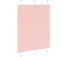 Plisuota žaliuzės rožinė 105x150 cm Audinio plotis 104,4 cm