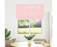Plisuota žaliuzės rožinė 105x150 cm Audinio plotis 104,4 cm