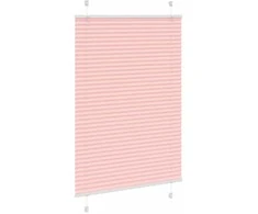 Plisuota žaliuzės rožinė 95x150 cm Audinio plotis 94,4 cm