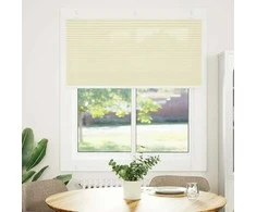 Plisuotas Blind Kreminis 115x100 cm Audinio plotis 114,4 cm